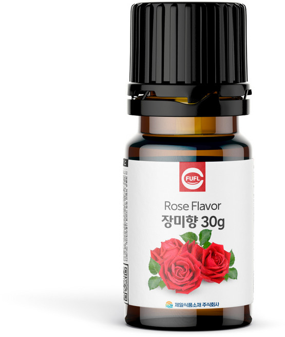 푸플 식품향료 과일 합성 머랭쿠키 제과제빵 슬라임 식용 자일리톨 식품첨가물, 30ml, 1개, 015-장미향