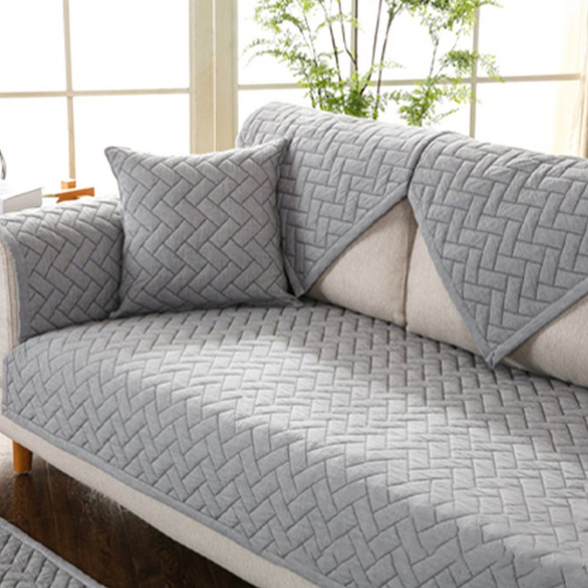 코팅블루 먼지없는 산뜻한 순면 논슬립 쇼파패드