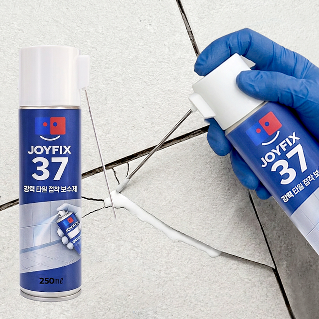 조이픽스 37 초강력 타일 접착제 들뜸 수리 보수제 바닥 벽면 타일 고정용 1개, 120_조이픽스 37