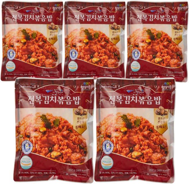 전복볶음밥 해물통전복볶음밥 5/10/20/30인분 알찬구성 통전복, 250g, 5개
