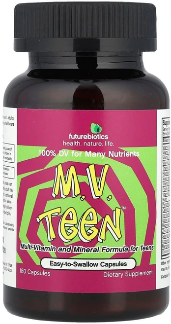 퓨처바이오틱스 M.V. 틴 180 캡슐, 180정, 1개 - 쿠팡