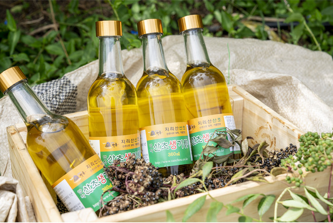 2025년 햇산초 저온 생압착 산초기름 375ml 국내산 100% 산초유 효능 한치복 지리산산초 [원산지:국산(경상남도 하동군)], 1개