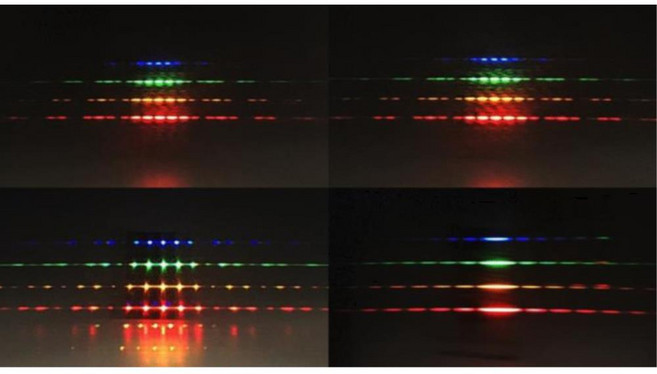 빛의회절 간섭 기 LED 실험 과학 키트 만들기 문센 참여수업 학습완구 원리 관찰