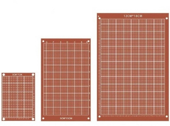 만능기판 / 5x7CM 9x15CM 12x18CM / PCB 기판, 5 x 7CM, 1개
