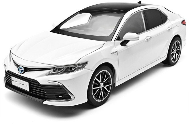 TOYOTA 토요타 캠리 CAMRY 2023 1대18 1:18 자동차 모형 다이캐스트, 화이트