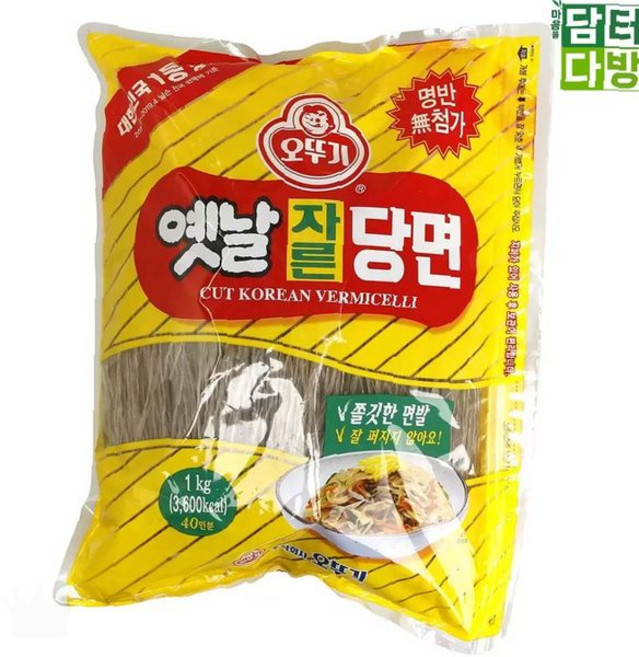 업소 건면 가정 식재료 볶음 잡채 대용량 전통 당면 요리 1kg 탕, 1g, 1개