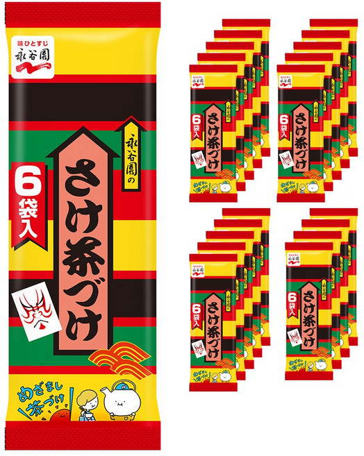 나가타니엔 연어 오차즈케 6개입 34.8g 20개