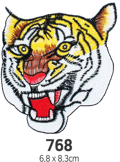 와펜 DIY 자수 패치 와펜모음 열부착식와펜, 4개, 와펜 패치 768번