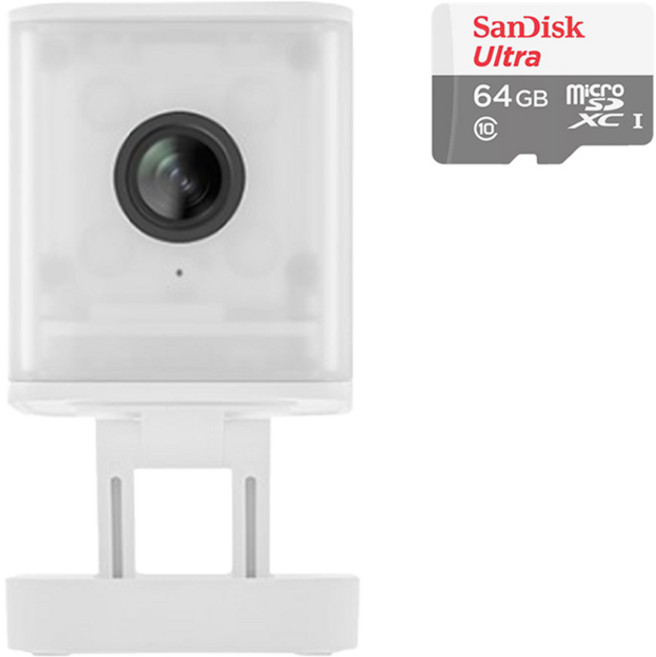 헤이홈 스마트 홈카메라 큐브 4MP 실내용, GKW-IC021 + 64G, 1개