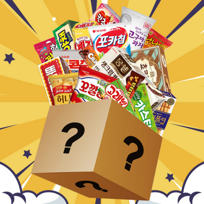 본격 미스테리 랜덤 과자간식세트 18p, 1개