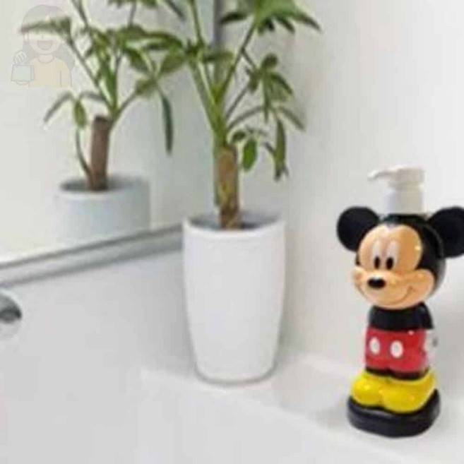 너블룸 미키마우스 디스펜서 480ml 물비누케이스, 1