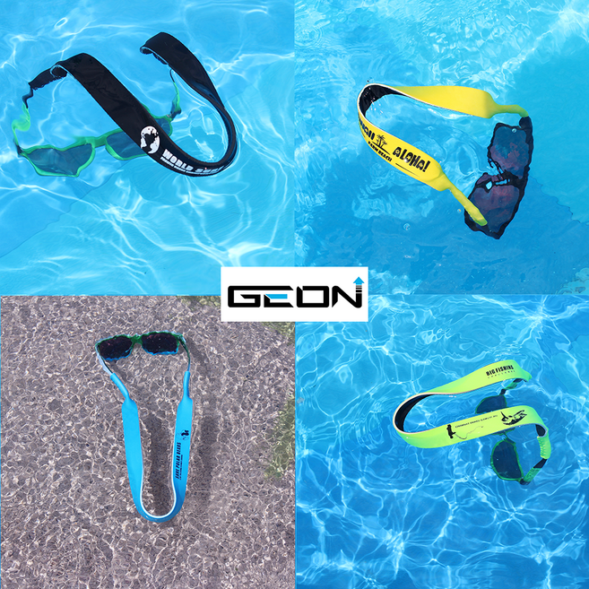 GEONSPORTS 선글라스 분실방지 스트랩 부력밴드 1SET(4개입)