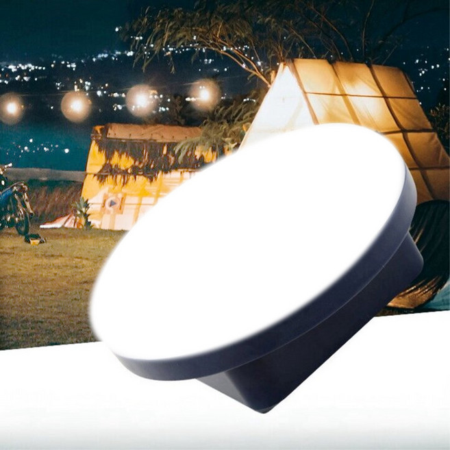 Delightzone 캠핑 랜턴 걸이형 충전식 LED 조명 자석 부착 가능 작업등 무선 충전, 주광색 S, 1개