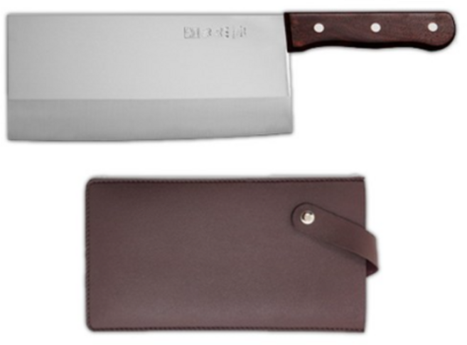 니켄 중식도+칼집 세트 일제 주방칼 식칼 과도, 1개