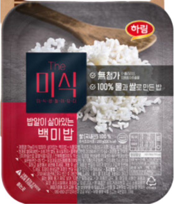 더미식 밥알이 살아있는 백미밥, 200g, 24개