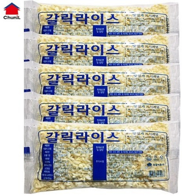 풀빛마을 천일 볶음밥 갈릭라이스 5봉, 200g, 5개