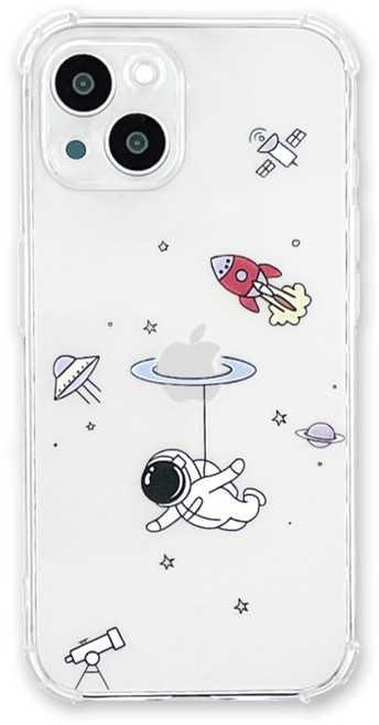 바티잔 사과 꾸밈 투명 케이스 + 투명 케이스 증정