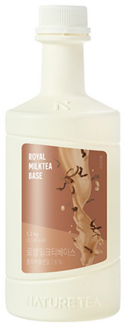 네이쳐티 로열밀크티 베이스 1.2KG 1박스 6개