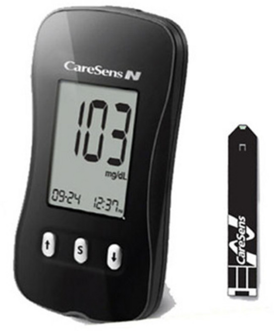 프로 [J20/K구역앞 파렛트] [3등급] [A11041] 케어센스 N 혈당기 / 케어센스N 혈당계, 적색