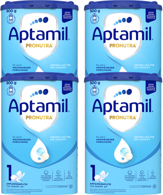 압타밀 프로누트라 분유 1단계, 800g, 4개