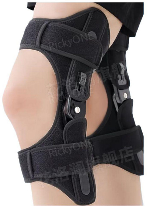 걷기 보조 장비 기계 도와주는 하체 보행 워킹 노인 무릎 보조장비 재활기구, 블랙 XL
