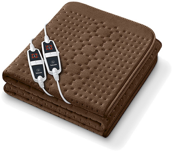 보이로 전기요 전자파없는 전기매트 온열매트 1인용 2인용, 18. UB99 브라운 4단 2인용