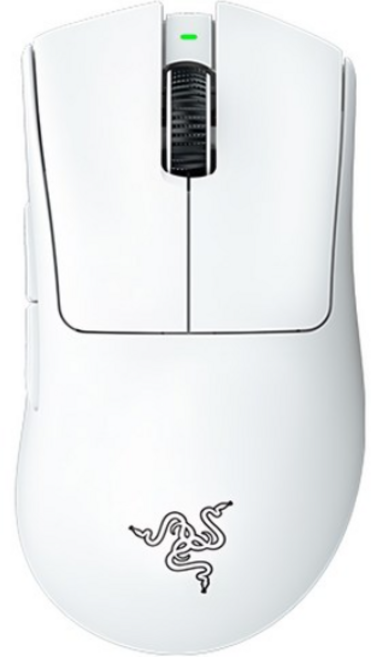 레이저 DeathAdder V3 Pro 무선 마우스, RZ01-0463, 화이트