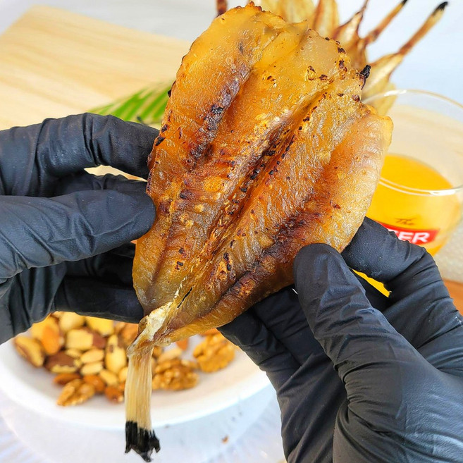 통순살 꼬리아귀포 뼈아귀포 500g 1개