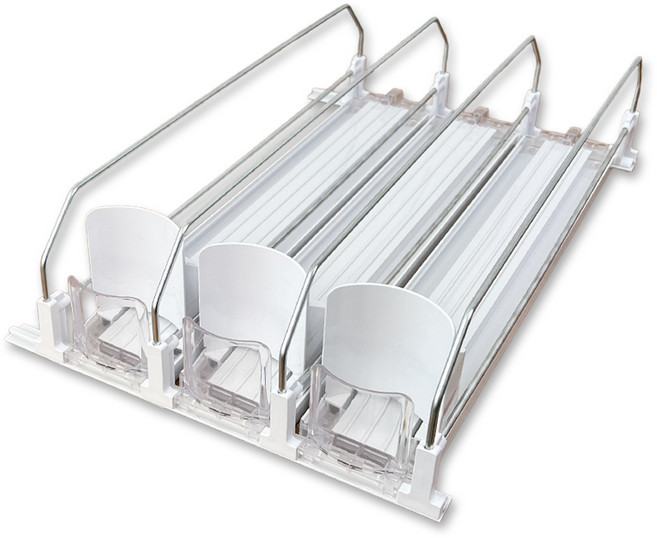 루루홈 신형 자동 캔 음료 디스펜서, 1개, 화이트