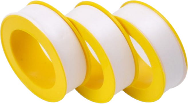 국산 고밀도 테프론 테이프 10m, 3개