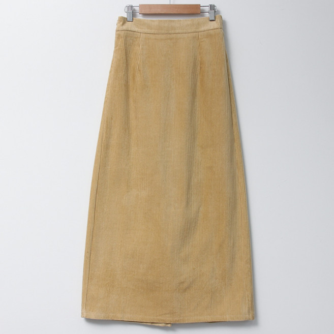 봉봉스토리 디렉터스 골덴 여성 롱 스커트