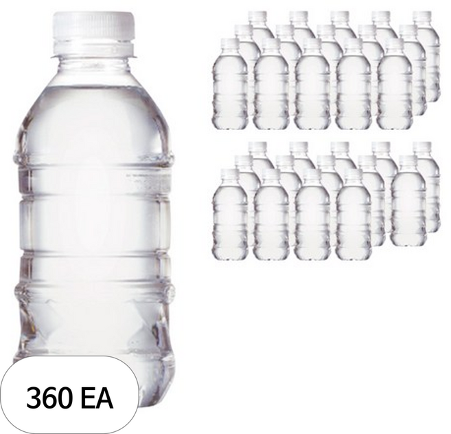 물하나 ECO 생수 무라벨, 330ml, 360개