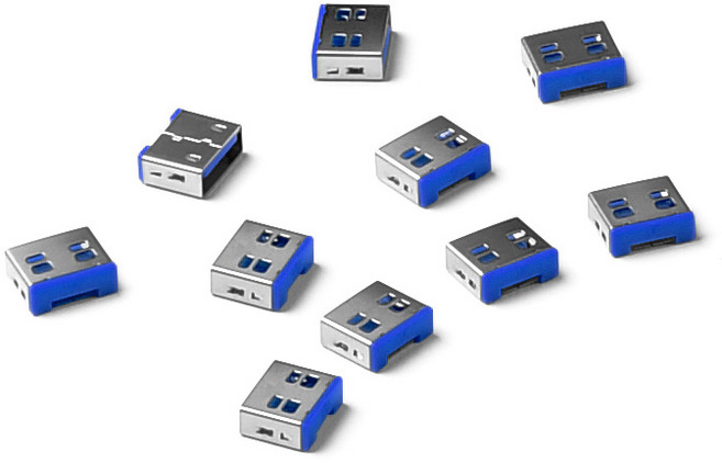 스마트키퍼 유일 국내 제조 USB 포트락 10P 포트 보안 차단 잠금 장치 시스템 물리보안 감사 UL03P1