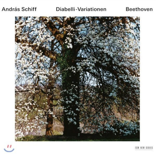 ANDRAS SCHIFF - BEETHOVEN DIABELLI VARIATIONEN 안드라스 쉬프: 디아벨리 변주곡 피아노 소나타 32번 Op. 111 6개의 바가텔 Op. 126 독일수입반, 2CD