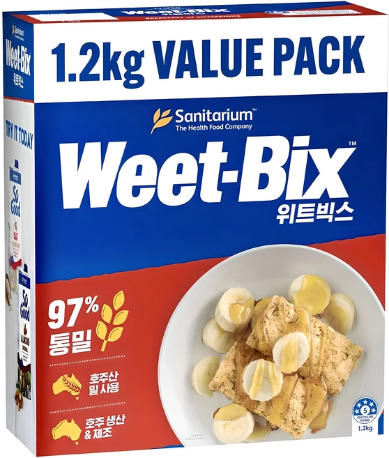 위트빅스 오리지날 시리얼, 1.2kg, 1개 - 쿠팡