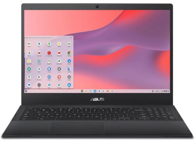 ASUS 크롬북 CX15 노트북 15.6인치 FHD 안티 글레어 디스플레이 인텔 셀러론 N4500 프로세서 128GB 스토리지 8GB RAM 크롬OS 퓨어 그레이 CX, 4GB | 128GB, 그레이계열