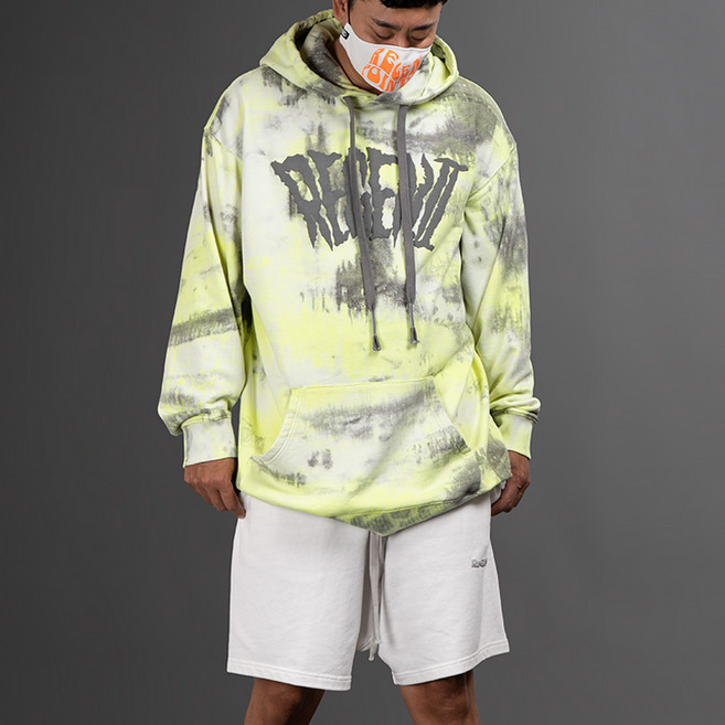 리젠포인트2 오버핏 빅사이즈 남녀공용 면후드티 커플후디