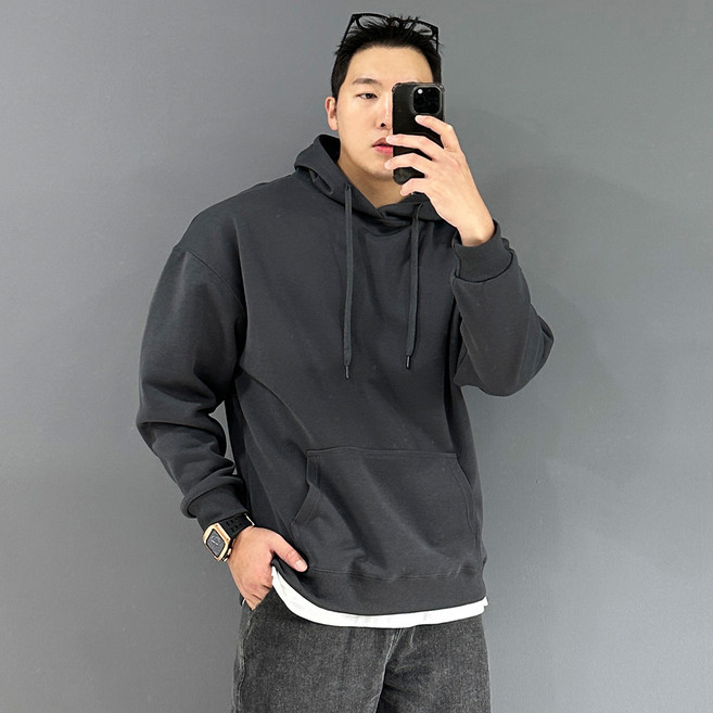 [당일출고] [기모/No기모] 어센틱 실크 후드티