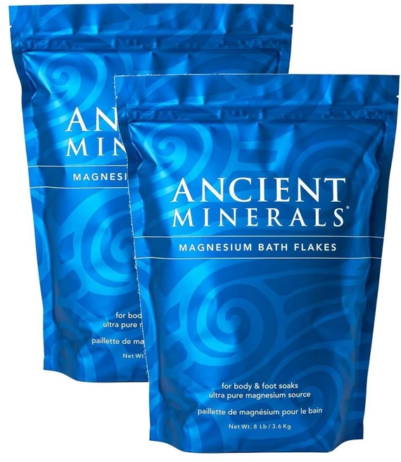 Ancient Minerals 엡솜솔트 마그네슘 미네랄 입욕제 3.6kg x2팩 Magnesium Bath, 2개 - 쿠팡
