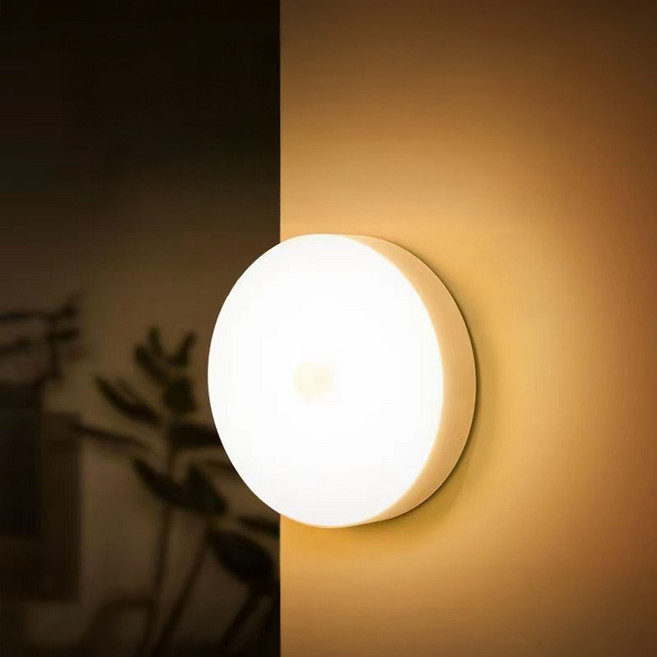 위드스타 고급 동작감지 부착형 센서등, 1개, 웜색