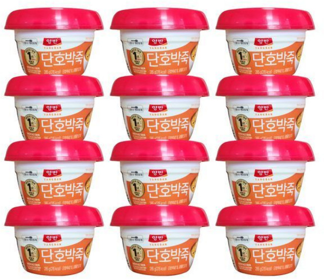 동원 양반 호박죽 285g 12개