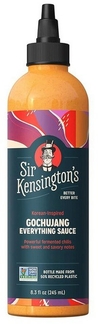 Sir Kensington's Everything Sauce 고추장 드레싱 딥 앤 드리즐 케토 다이어트 인증 유제품 프리 글루텐 프리 GMO 프로젝트 인증 선반 안정성 235., 1개, 245ml