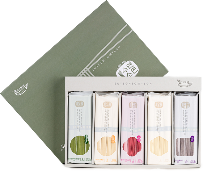 은성식품 오색 수연소면 750g 1.5kg 2kg 3kg, 1개