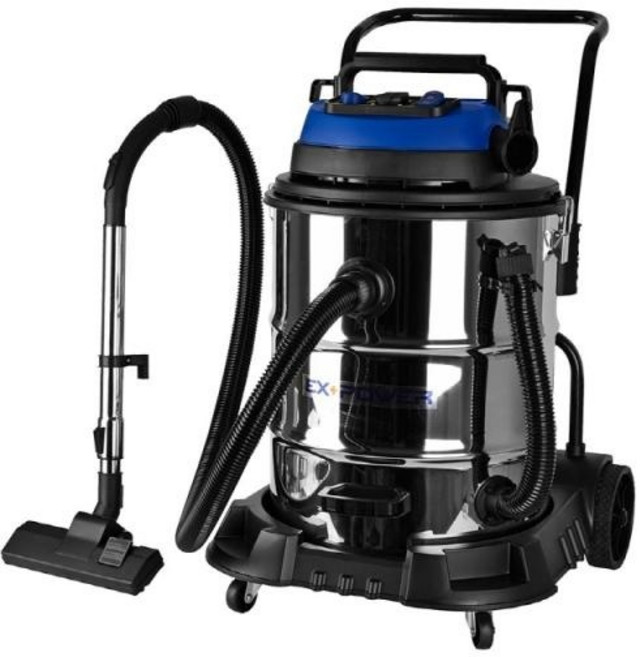(이엑스파워) 건습식 듀얼모터 연동형 산업용 진공청소기 (EVC-60), EVC-60