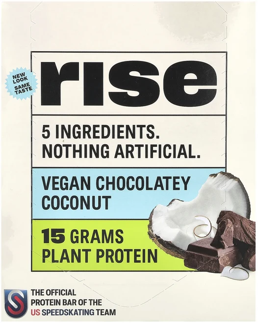 지금 곧 품절됩니다 Rise Bar 프로틴바 비건 초콜릿 코코넛 바 12개입 각 60g(2.1oz) 서둘러주시면 감사하겠습니다, RiseBar프로틴바비건초콜릿코코넛바12개입각60g21, 60g - 쿠팡