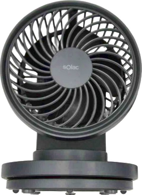 sOlac USB充電6吋DC行動風扇, SFA-F01G, 灰色
