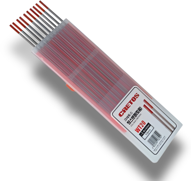크레토스 텅스텐봉 CRETOS WT-20 토륨타입 1갑 10개입, 1세트, 3.2*150