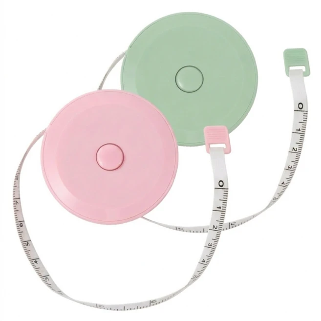 블룸써니 휴대용 미니 줄자, 2개, 랜덤색상 - 쿠팡