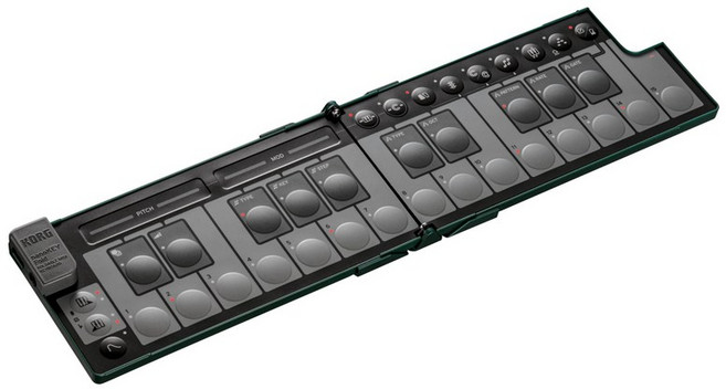 MIDI nanoKEY Fold 25 NANOKEY-FD BK KORG(코르그) 키보드 건반컴팩트컨트롤러DTMUSB패스, 1개