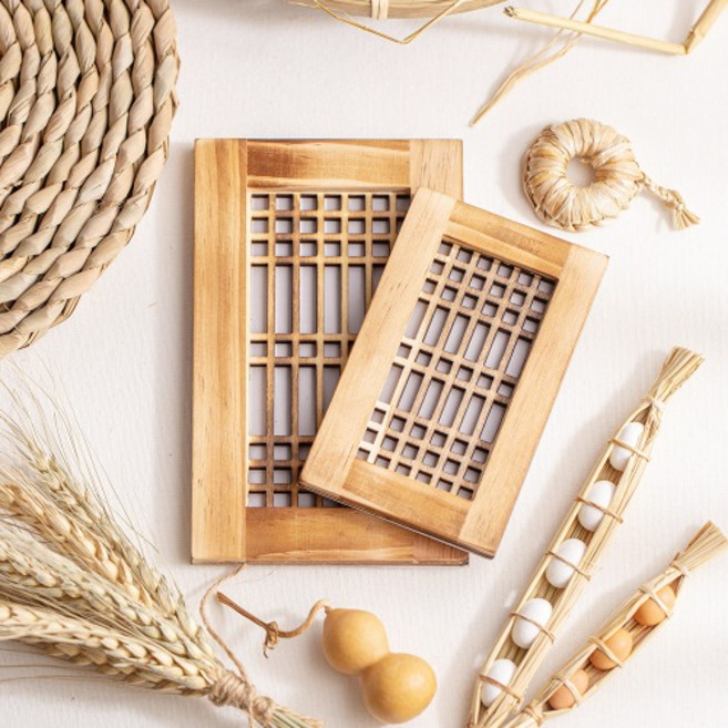 [데코봉봉] 미니 창호문-한옥 전통 옛날 문짝 문살 문